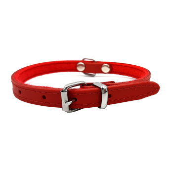 Obroża Skórzana Dla psa DINO Mocna 1,4cm/36cm